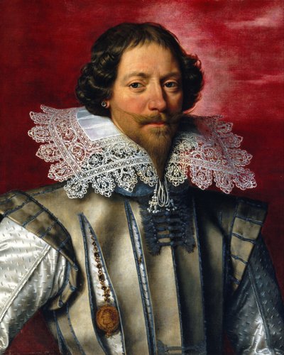 Portret van een man door Frans Pourbus the Younger